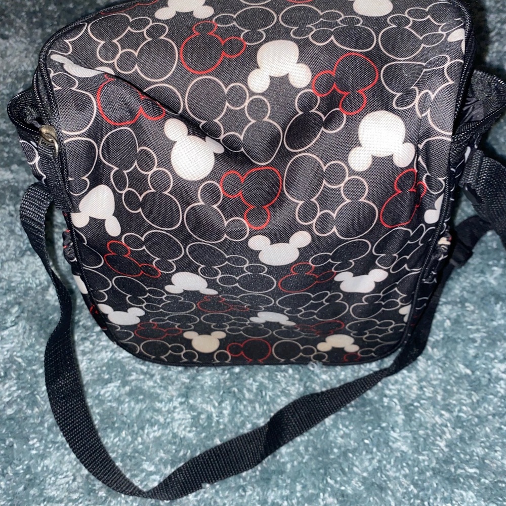 Disney Mickey Mouse Black and Red diaper Bag - Picture 3 of 9
